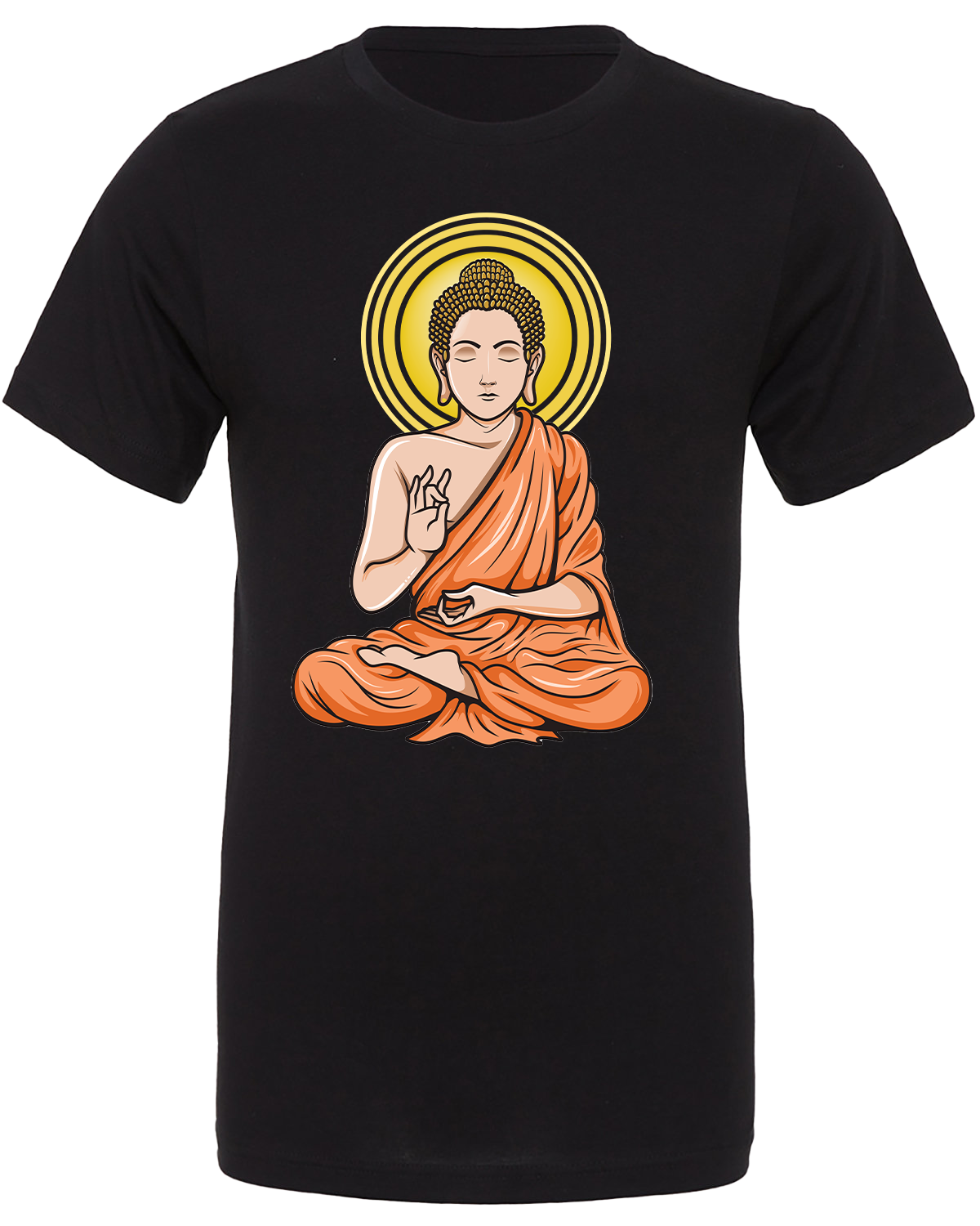 Short Sleeve T-shirt Buddha meditate